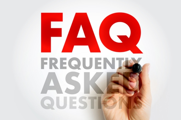 FAQ written on virtual board depicting furnace repair questions